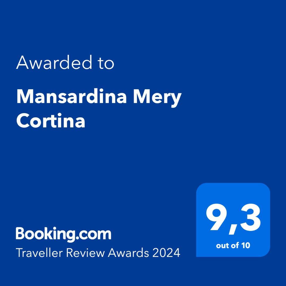 Mansardina Mery Cortina Cortina dʼAmpezzo Dış mekan fotoğraf